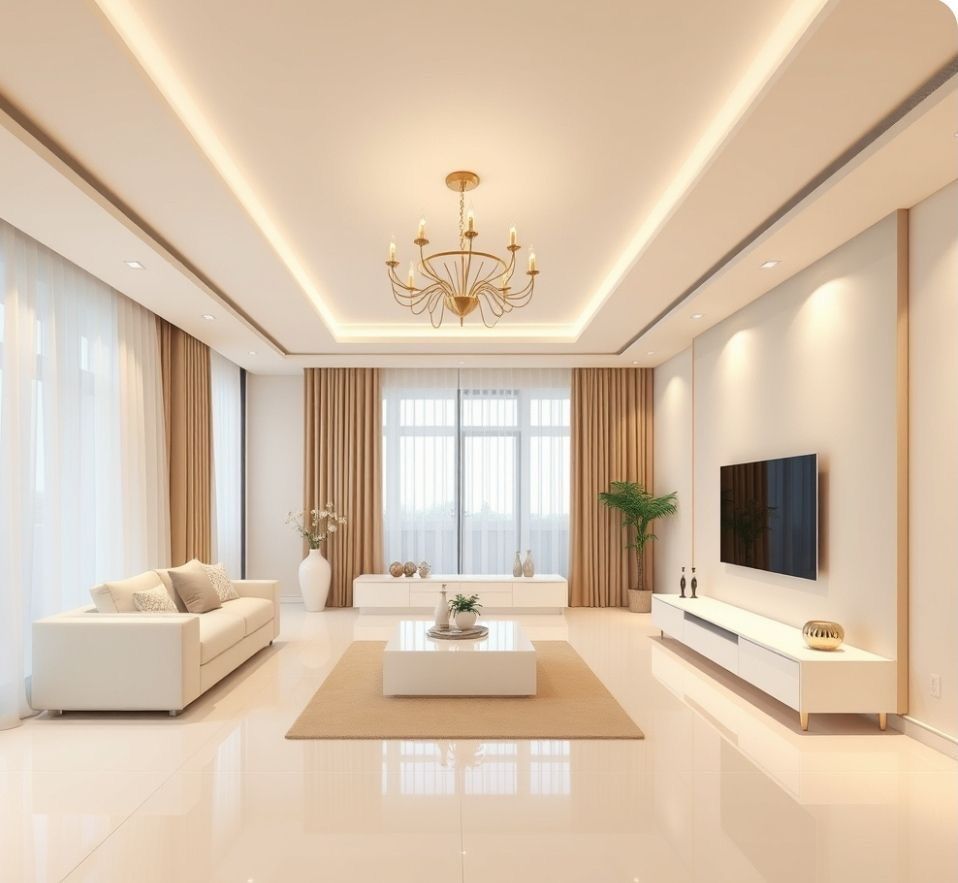 White Sheer Curtain Fabric