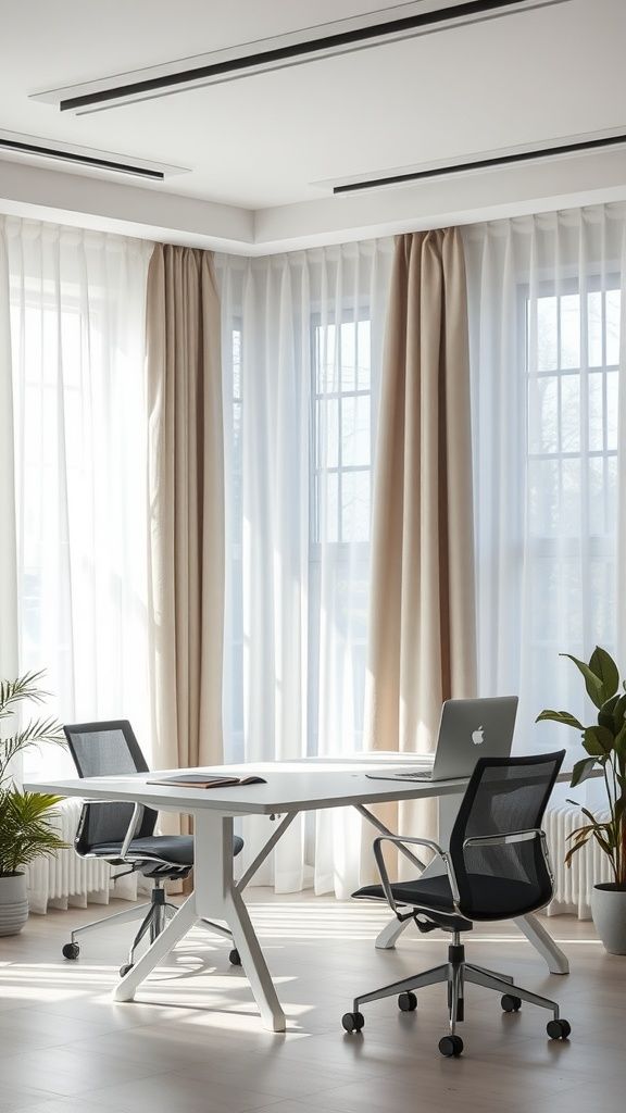 Office Window Curtains
