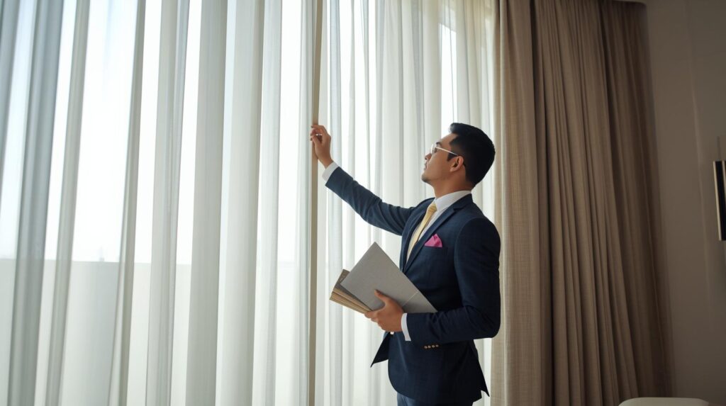 Professional curtain measurement and installation across Dubai and the UAE - get it right the first time.